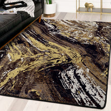 Load image into Gallery viewer, Petrified - Dark(Available in 6 Sizes) | Colorful Rustic Rug
